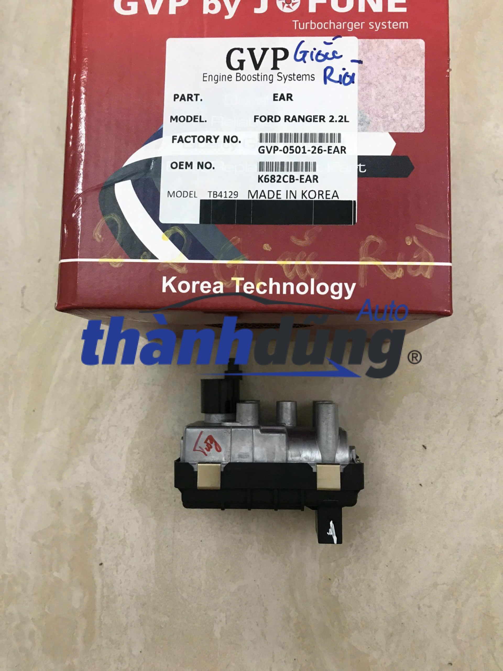 HỘP ĐIỀU KHIỂN TURBO MAZDA BT50 2012-2016 | K682CBEAR