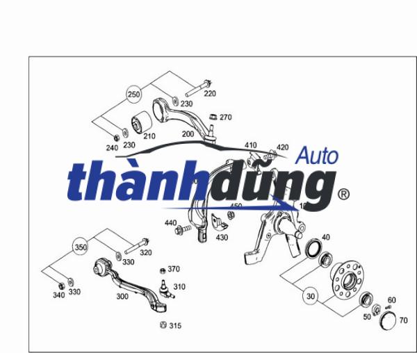 CÀNG CONG TRÁI MERCEDES E250 | 2123302911 - Ảnh 5