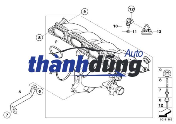 CỔ HÚT GIÓ FORD FOCUS 2010 | 4M5G9424FT - Ảnh 5