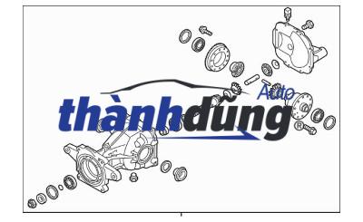 ĐÙM CẦU SAU XE HYUNDAI STAREX 2008 | 530004H200 - Ảnh 2