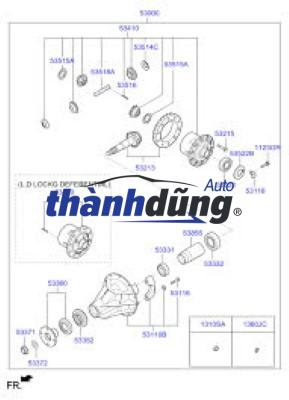 ĐÙM CẦU SAU XE DONGBEN SRM X30 | 1067216 - Ảnh 4