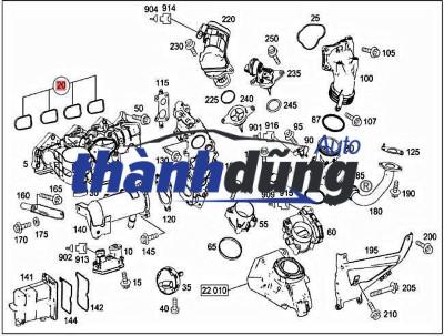 GIOĂNG CÚT NƯỚC MERCEDES ML3350 | 2762010280 - Ảnh 4