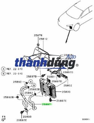 KÉT LÀM MÁT DẦU HỘP SỐ MERCEDES E450 2018-2020 | 0995001900 - Ảnh 2