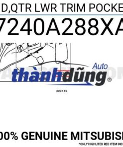 Alternative view of NẮP ĐỂ ĐỒ CỐP PHỤ KIA BONGO 3 | 845104E000GW