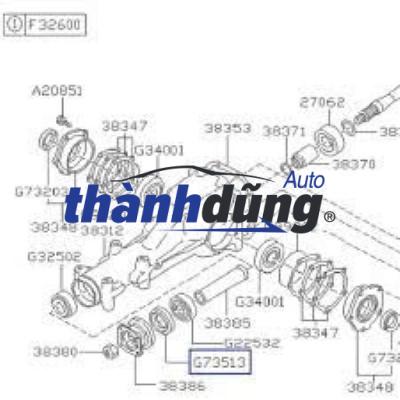 PHỚT DẦM CẦU SAU XE TOYOTA LAND CRUISER | 9031145028 - Ảnh 4