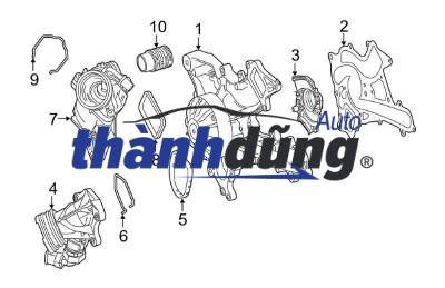 PHỚT BƠM NƯỚC MERCEDES GLK350 | 2762010703 - Ảnh 3