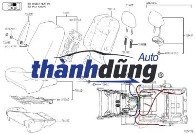 TAY NÂNG HẠ GHẾ TRÁI KIA K165 | TCG3009 - Ảnh 3