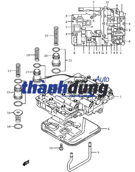 VAN ĐIỆN TỪ HỘP SỐ HYUNDAI ELANTRA 2006-2015 | 4631323010 - Ảnh 3