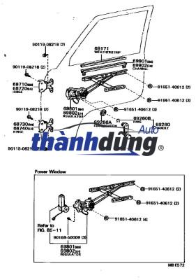 BẢN LỀ CÁNH CỬA XE CHANGAN STAR | 610601001 - Ảnh 5
