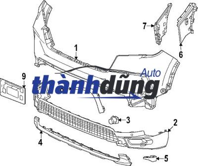 CẢN TRƯỚC DƯỚI XE HYUNDAI SANTAFE | 865122WAA0 - Ảnh 7