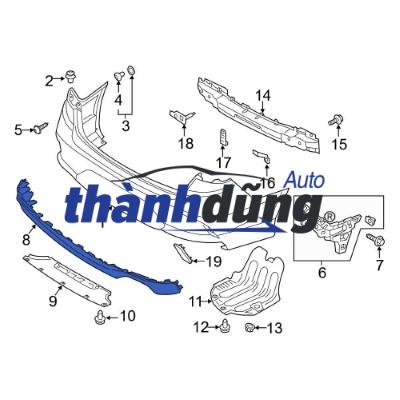 CẢN TRƯỚC DƯỚI XE HYUNDAI SANTAFE | 865122WAA0 - Ảnh 6