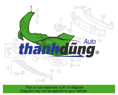 CẢN TRƯỚC DƯỚI XE HYUNDAI SANTAFE | 865122WAA0 - Ảnh 5