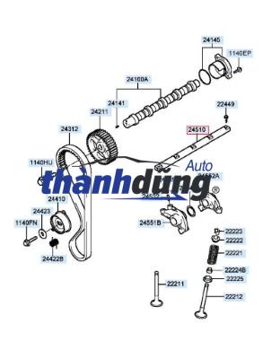 TRỤC CÒ MỔ HYUNDAI I10 2008-2016 | 2451002500 - Ảnh 3
