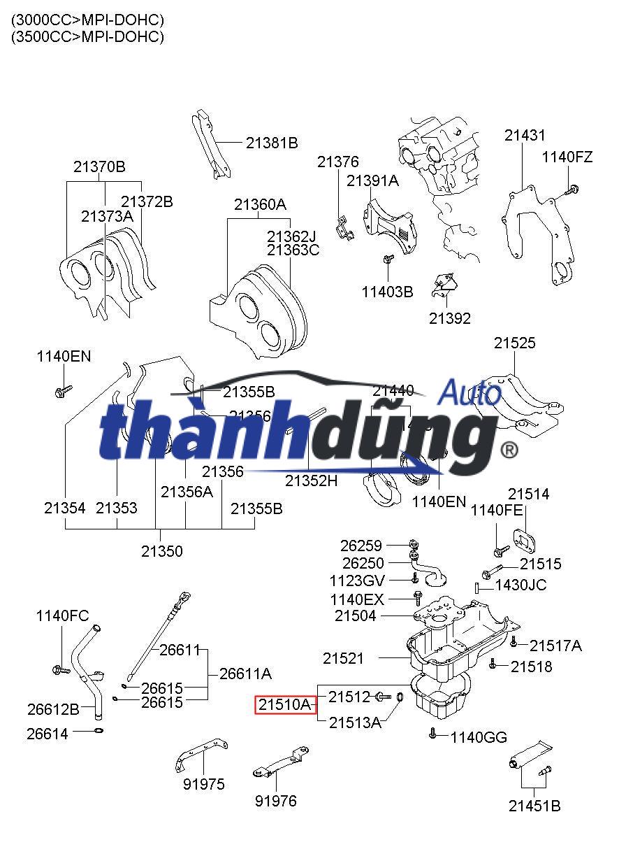 CÁC TE DẦU HỘP SỐ HONDA HRV 2019 | 211515T0000 - Ảnh 5