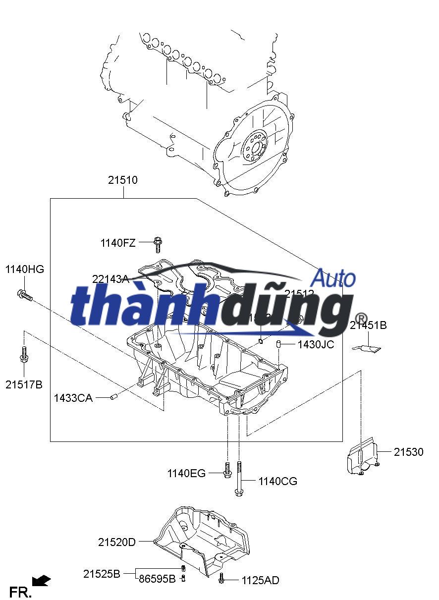 CÁC TE DẦU HỘP SỐ HONDA HRV 2019 | 211515T0000 - Ảnh 4