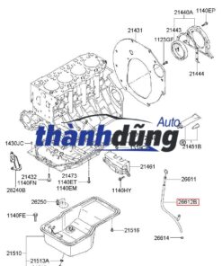 Alternative view of ĐÁY CÁC TE DẦU AUDI Q7 2013-2018 | 06L103600F
