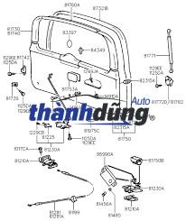 Alternative view of DÂY MỞ CỐP HẬU XE TOYOTA ALTIS 2008 | 6460702060