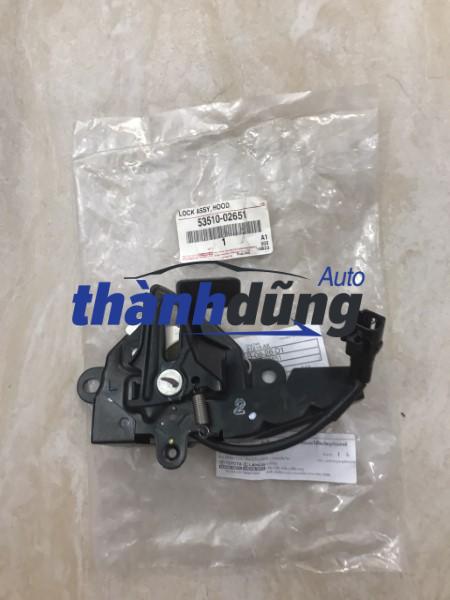 khóa mở nắp capo xe toyota altis 2016