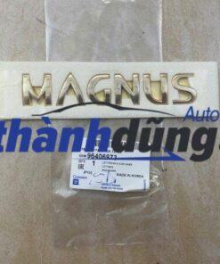 chữ magnus dán cốp hậu daewoo magnus