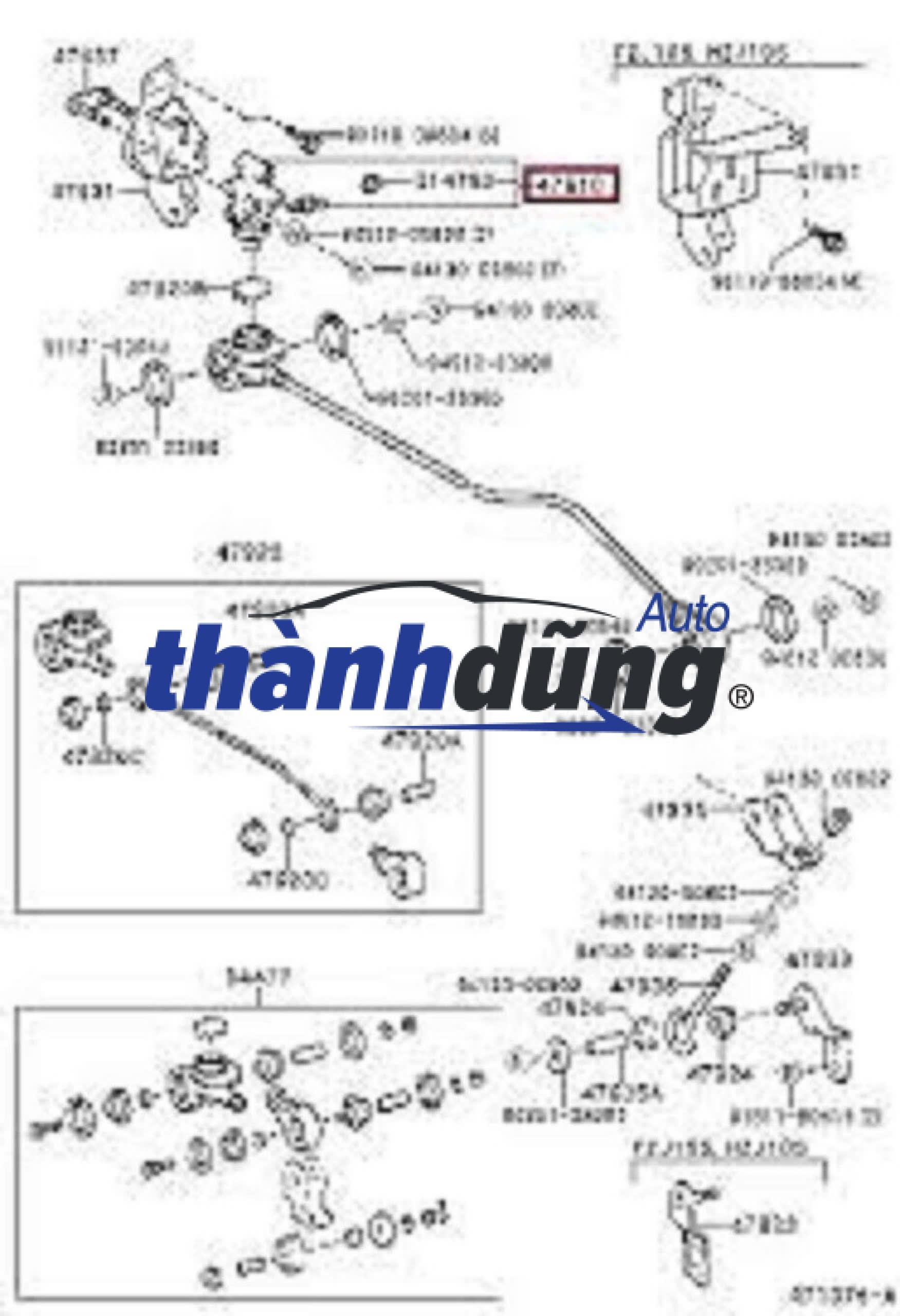 VAN CHIA DẦU XE KIA K3000 2009 | 594104E000 - Ảnh 5
