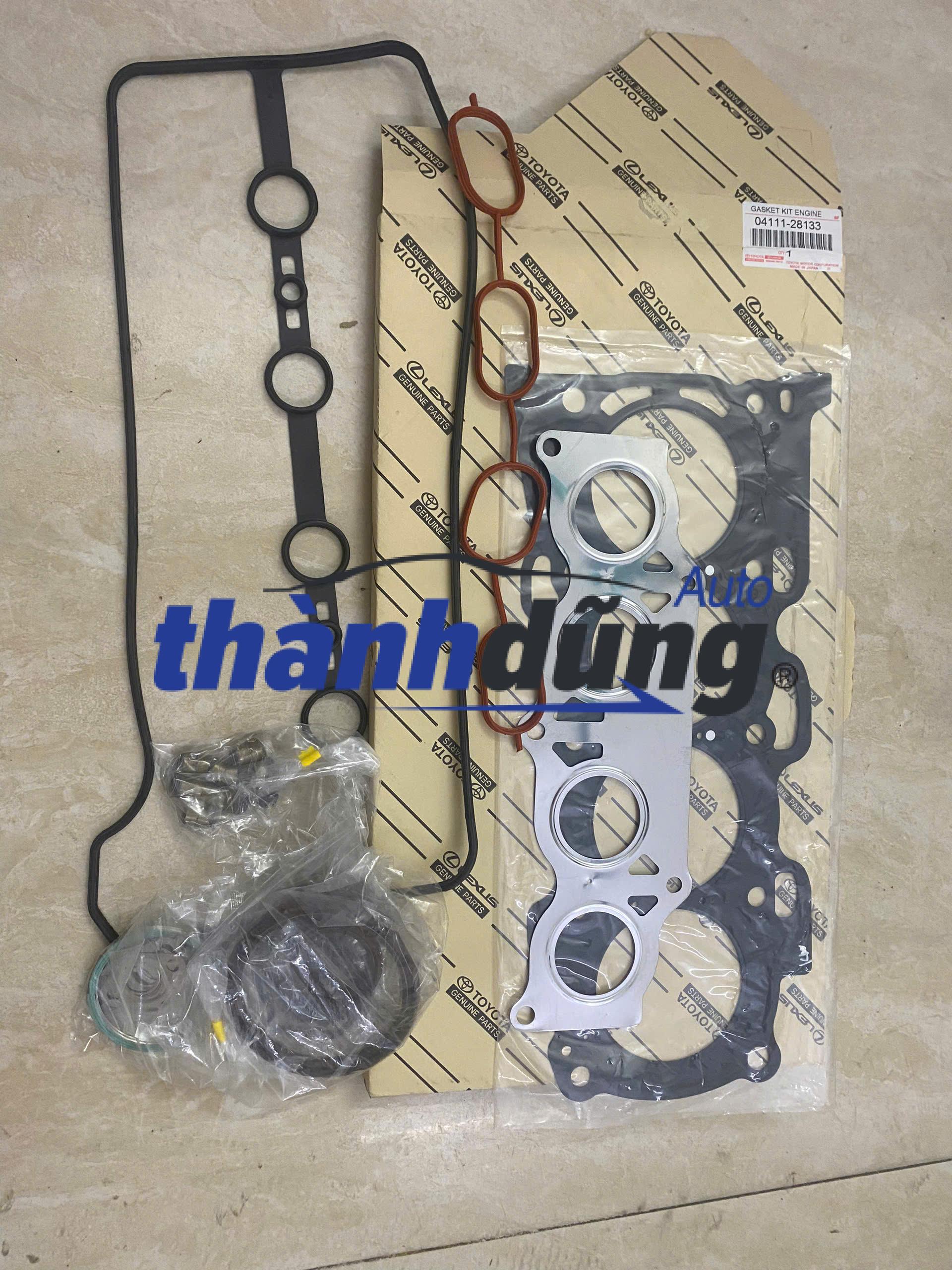 gioăng đại tu toyota camry 2az 2006 | 0411128133