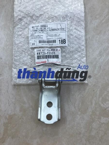 BẢN LỀ CÁNH CỬA TRÊN TOYOTA SIENNA 2016-2022 | 6872002031 - Ảnh 2
