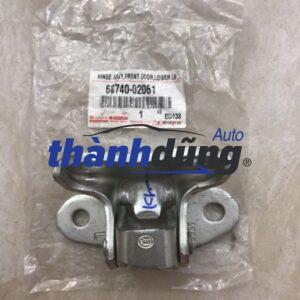 bản lề cánh cửa dưới toyota sienna 2016-2022 | 68740-02061