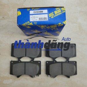 BỐ THẮNG TRƯỚC TOYOTA HILUX 2006-2012 | D2228M