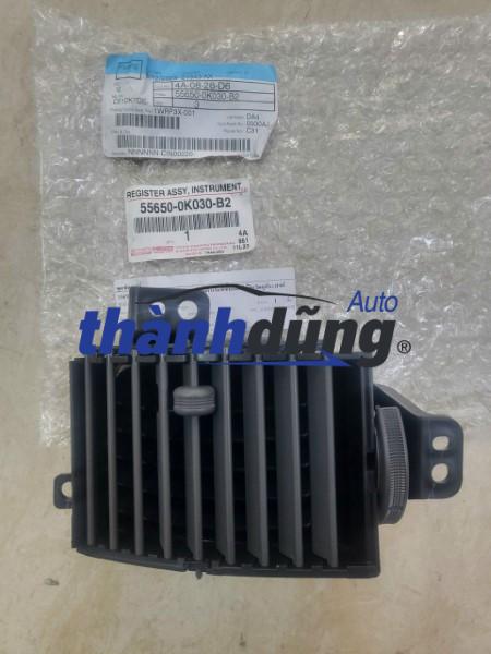 CỬA GIÓ ĐIỀU HÒA TRÁI TOYOTA INNOVA | 556500K030