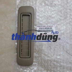 CỬA GIÓ ĐIỀU HÒA SAU TOYOTA FORTUNER 2009 | 636100K030E0