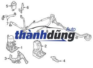 BƠM TRỢ LỰC LÁI ĐIỆN PEUGEOT 4008 1.6L | 9813664780 - Ảnh 3