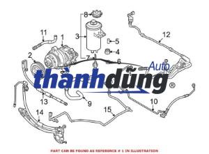 BƠM TRỢ LỰC LÁI TOYOTA CAMRY ACV40 | 4431006170 - Ảnh 4