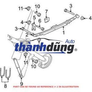 LÁ NHÍP XE MITSUBISHI JOLIE 2001 | 12L356 - Ảnh 5
