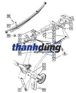 LÁ NHÍP XE MITSUBISHI JOLIE 2001 | 12L356 - Ảnh 4