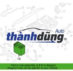 ĐẾ BÌNH ẮC QUY KIA MORNING 12V 2011 | 3715007500 - Ảnh 5