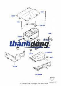 ĐẾ BÌNH ẮC QUY KIA MORNING 12V 2011 | 3715007500 - Ảnh 4