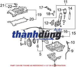ỐNG NƯỚC LÀM MÁT DẦU MẶT MÁY MERCEDES C200 | 2712001352 - Ảnh 3