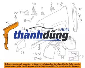 ỐP TAI XE TRÁI CHEVROLET CRUZE | 96987077 - Ảnh 3