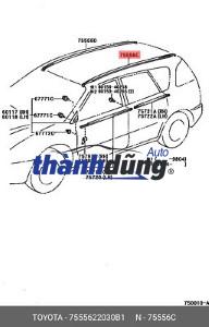 RON CHẠY NÓC XE NISSAN QASHQAI 2010 | 768432FL0AA098 - Ảnh 6