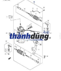 MÔ TƠ THƯỚC LÁI ĐIỆN CHEVROLET COLORADO 2.5L | 84189092 - Ảnh 3