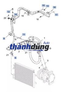 TUY Ô GA VÀO DÀN LẠNH CHEVROLET CRUZE LTZ 2013 | 13254567 - Ảnh 3