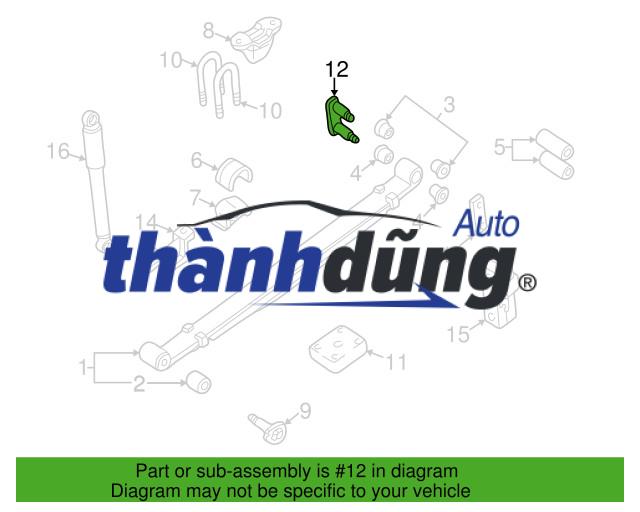 ẮC NHÍP THACO KIA K165 | 0K43A28140A - Ảnh 5