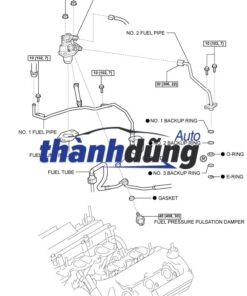 thanh ray nhiên liệu, thanh rail nhiên liệu, ống sáo nhiên liệu, ống rail nhiên liệu