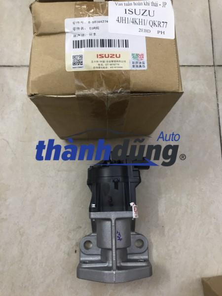 VAN TUẦN HOÀN KHÍ XẢ EGR ISUZU QKR77 | 4KH1