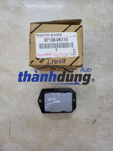 TRỞ QUẠT DÀN LẠNH TOYOTA YARIS | 87138-0K110