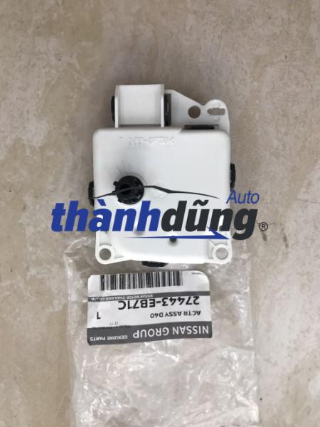 MÔ TƠ CHIA GIÓ MÁY LẠNH XE NISSAN NAVARA | 27443EB71C - Ảnh 2