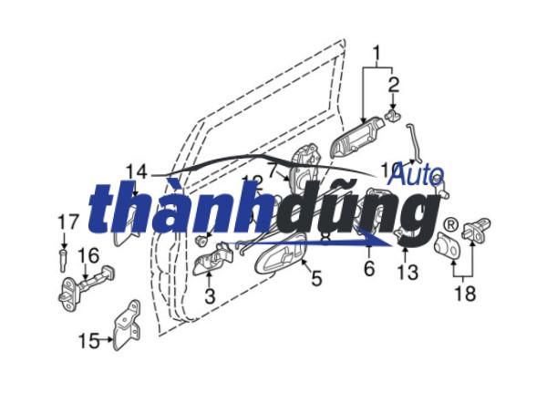 CÔNG TẮC MỞ CỬA KIA CEED | 935603B100 - Ảnh 4