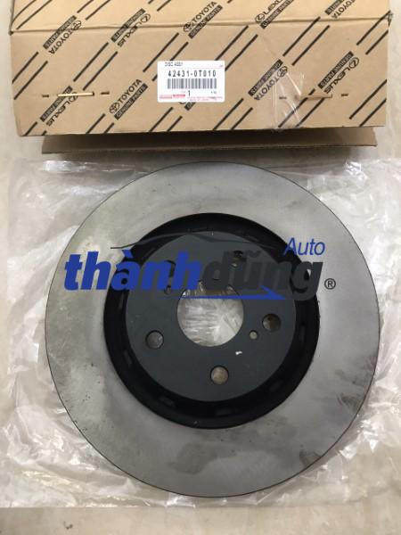 ĐĨA PHANH SAU TOYOTA VENZA AGV10 | 424310T010 - Ảnh 2