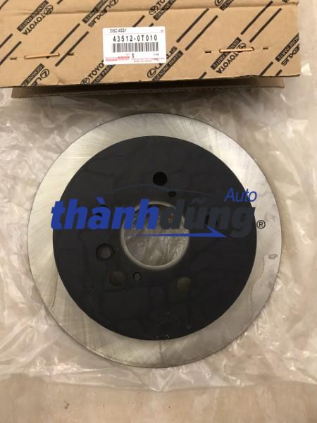 đĩa thắng trước toyota venza agv10 | 435120t010