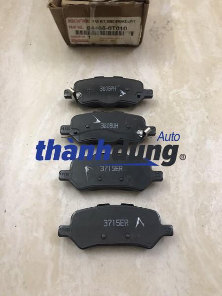 má phanh sau toyota venza 2.7l 2011 | 044660t010